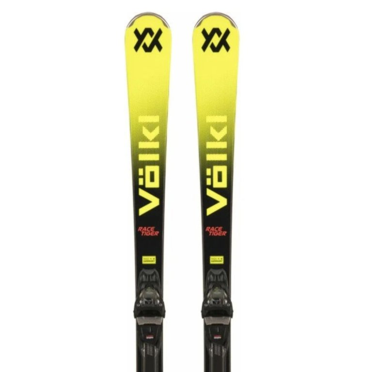 Lyže Volkl Racetiger Limited SC + vázání vMotion 11 GW - žlutá/černá