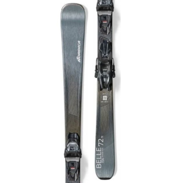 Lyže Nordica Belle 72 Ti + vázání TP2 Compact 10 FDT W - šedá
