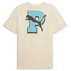 Футболка Puma Graphic University Tee M - бежева