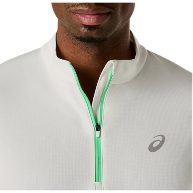 Футболка Asics Icon LS 1/2 Zip Top M - біла