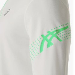 Футболка Asics Icon LS 1/2 Zip Top M - біла