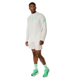 Футболка Asics Icon LS 1/2 Zip Top M - біла