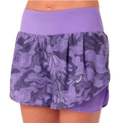 Шорти Asics Road All Over Print 2-N-1 3.5In Short W - фіолетові