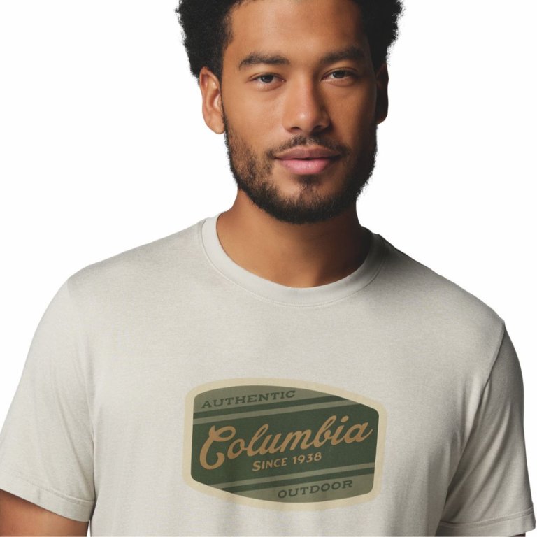 Футболка Columbia Parsons Point™ SS Graphic Tee M - сіра
