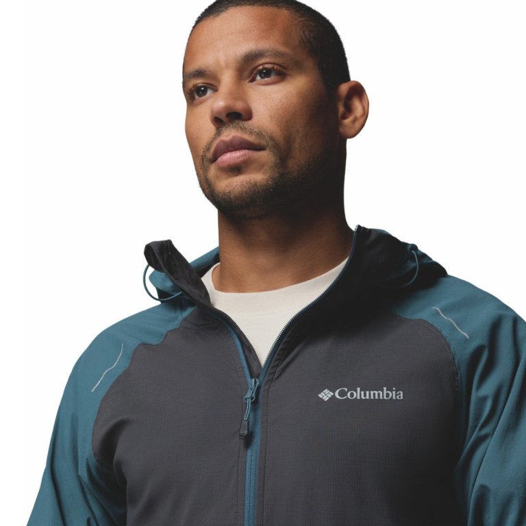 Куртка Columbia Tech™ II Wind Full Zip Jacket M - синя