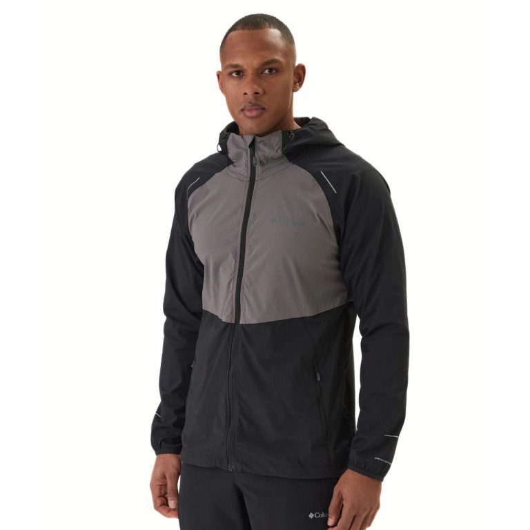 Куртка Columbia Tech™ II Wind Full Zip Jacket M - чорно/сіра