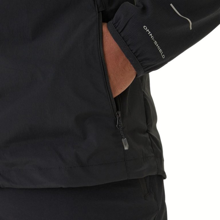 Куртка Columbia Tech™ II Wind Full Zip Jacket M - чорно/сіра