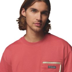 Футболка Columbia Echo Passage™ SS Crew M - червона