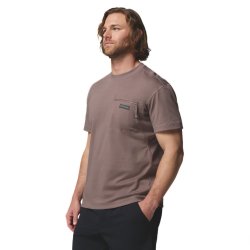 Футболка Columbia Echo Passage™ SS Crew M - коричнева