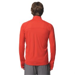 Футболка Columbia Stealth Spring™ LS Half Zip Tee M - червона