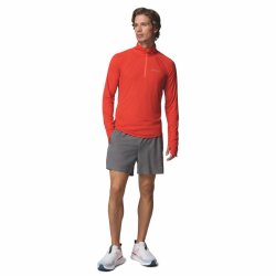 Футболка Columbia Stealth Spring™ LS Half Zip Tee M - червона