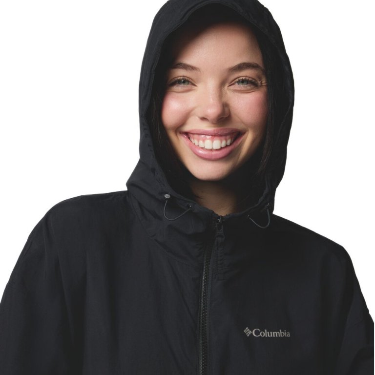 Вітрівка Columbia Spire Valley™ Cropped Windbreaker W - чорна