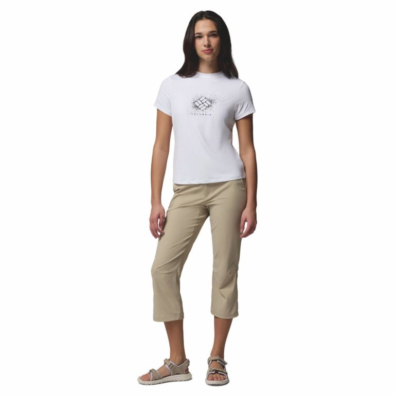 Футболка Columbia Parsons Point™ SS Graphic Tee W - біла
