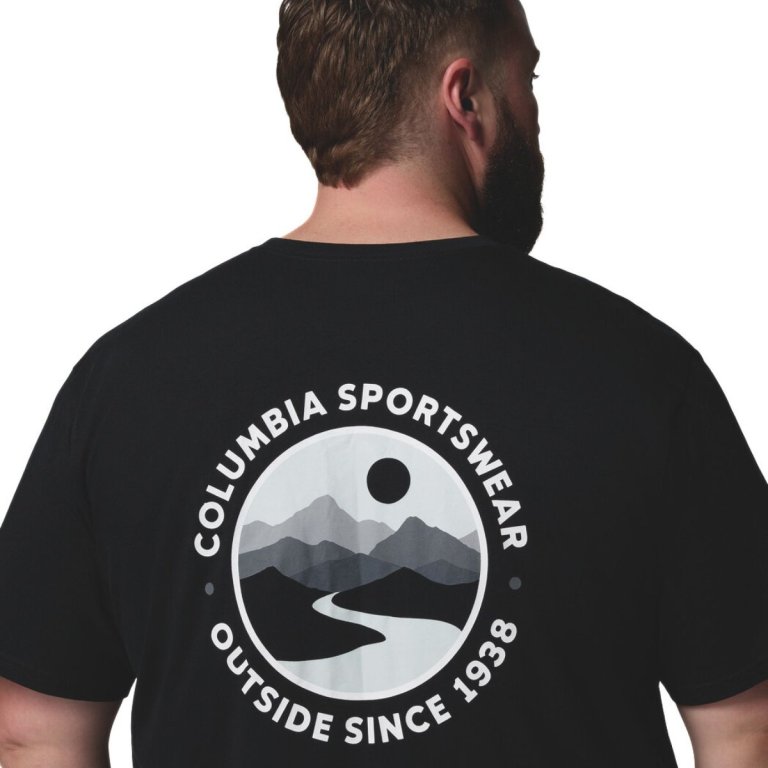 Футболка Columbia CSC™ Outdoor Back Graphic Tee M - чорна
