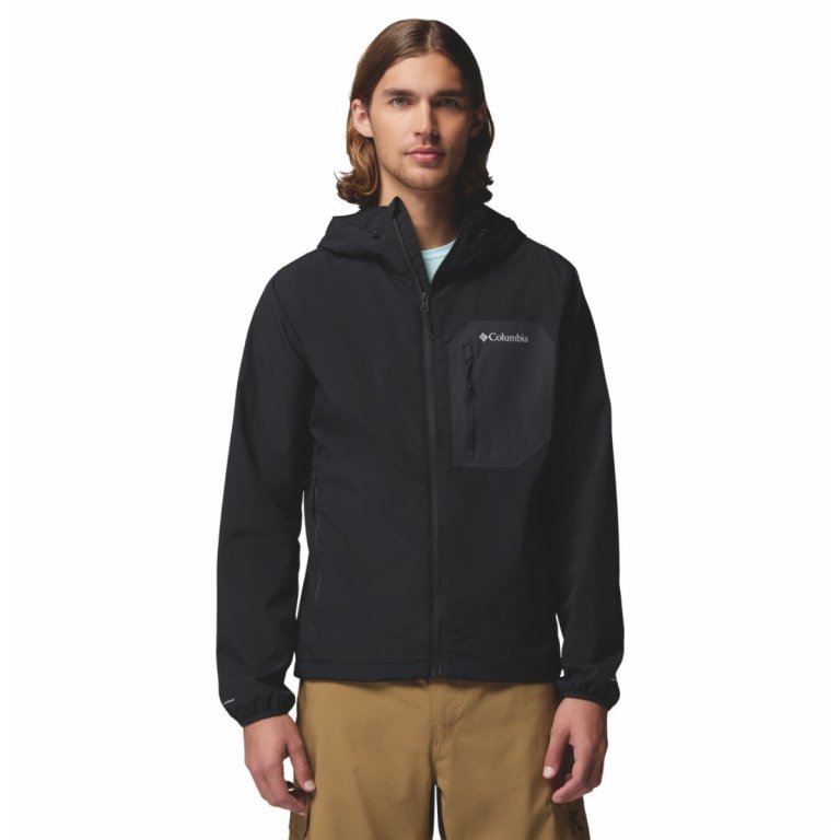 Куртка Columbia Tall Heights™ III Hooded Softshell M - чорна