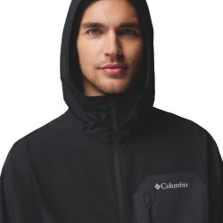 Куртка Columbia Tall Heights™ III Hooded Softshell M - чорна