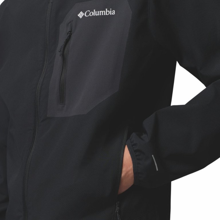 Куртка Columbia Tall Heights™ III Hooded Softshell M - чорна