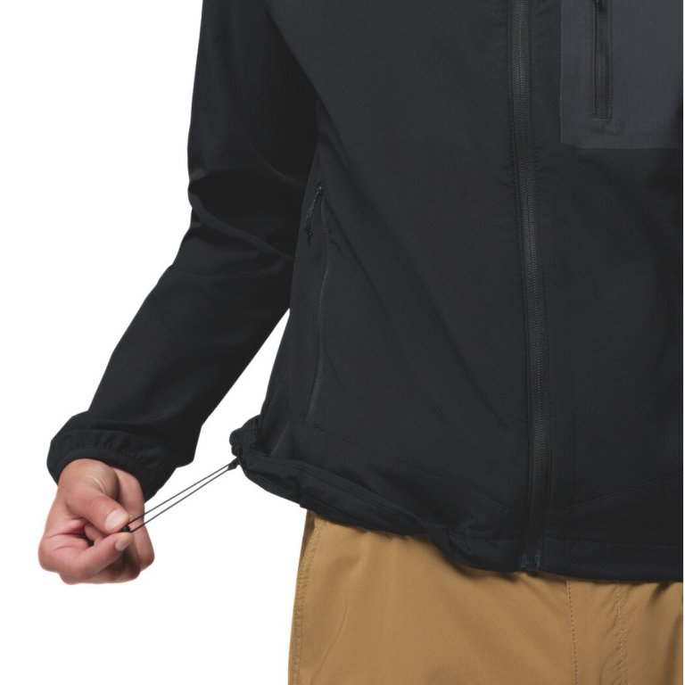 Куртка Columbia Tall Heights™ III Hooded Softshell M - чорна