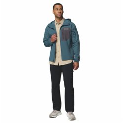 Куртка Columbia Tall Heights™ III Hooded Softshell M - синя