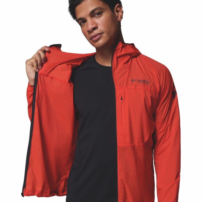 Вітрівка Columbia Khyex Pro™ Wind Jacket M - червона