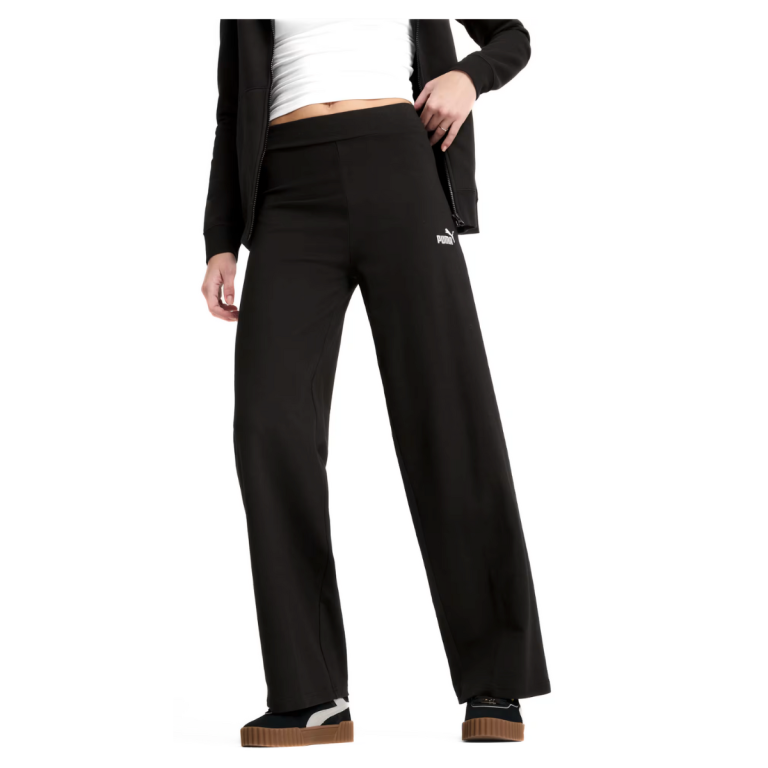 Штани Puma ESS Small No. 1 Logo High-Waist Straight W - чорні