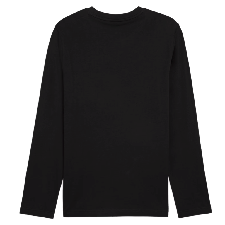 Футболка Puma ESS No. 1 Logo Longsleeve Tee M - чорна