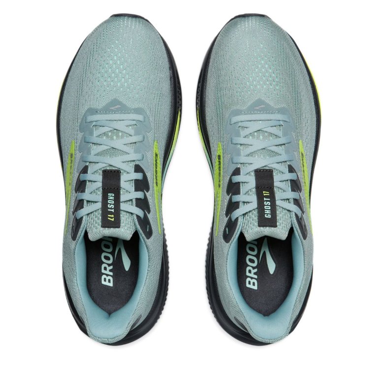 Кросівки Brooks Ghost 17 M - сіро/жовті