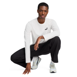 Футболка Puma ESS No. 1 Logo Longsleeve Tee M - біла