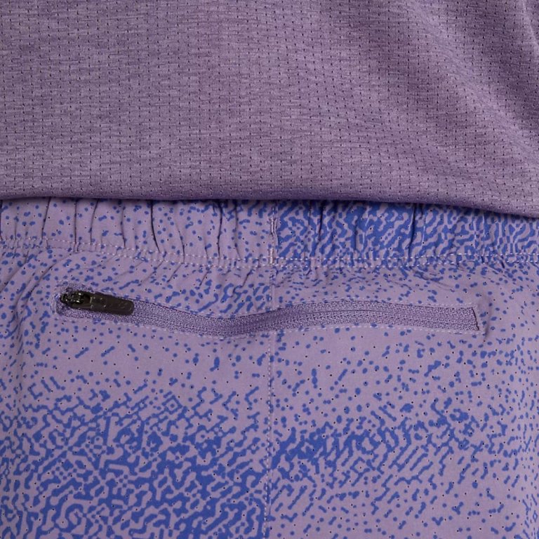 New Balance RC Printed Short 3" W - фіолетова