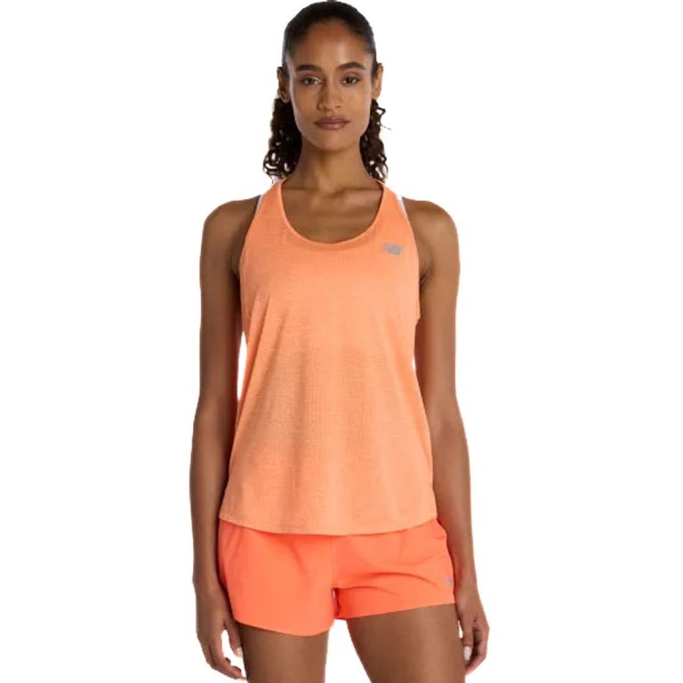 New Balance Athletics Tank W - помаранчевий
