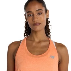 New Balance Athletics Tank W - помаранчевий