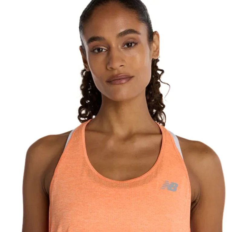 New Balance Athletics Tank W - помаранчевий