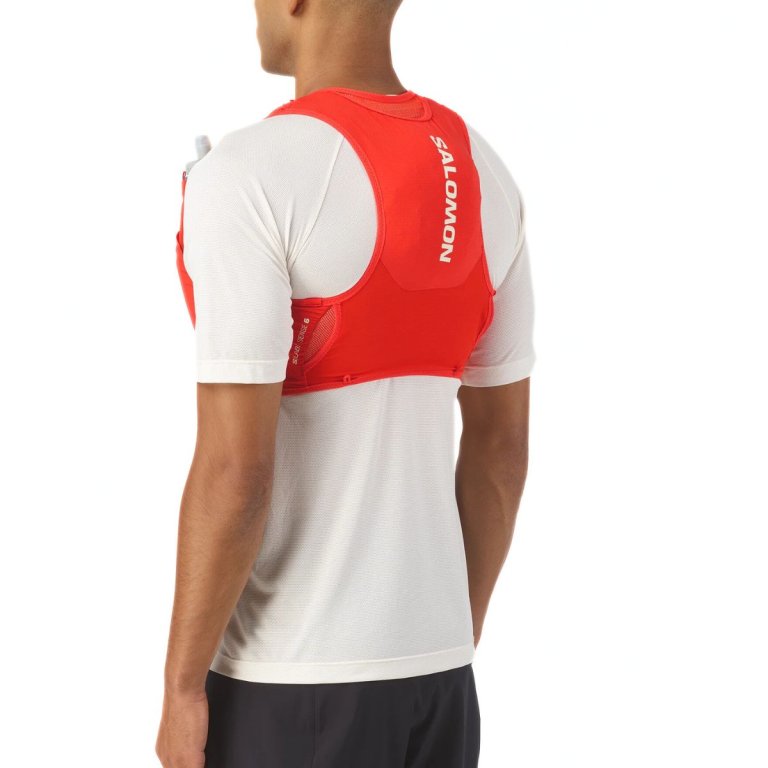 Рюкзак біговий Salomon S/LAB Sense 6 Set - червоний