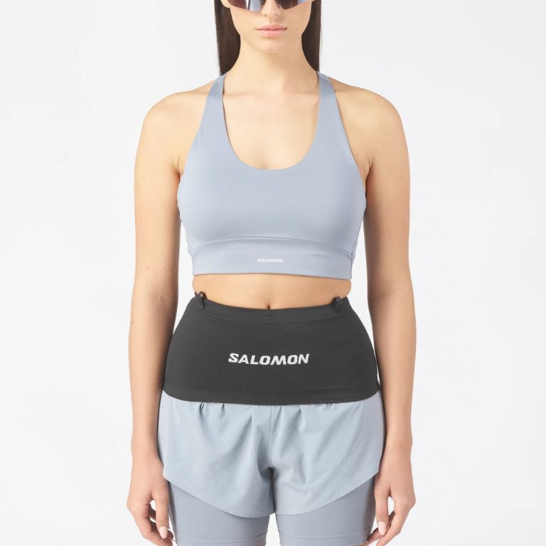 Біговий пояс Salomon Adv Skin Seamless Belt - чорний