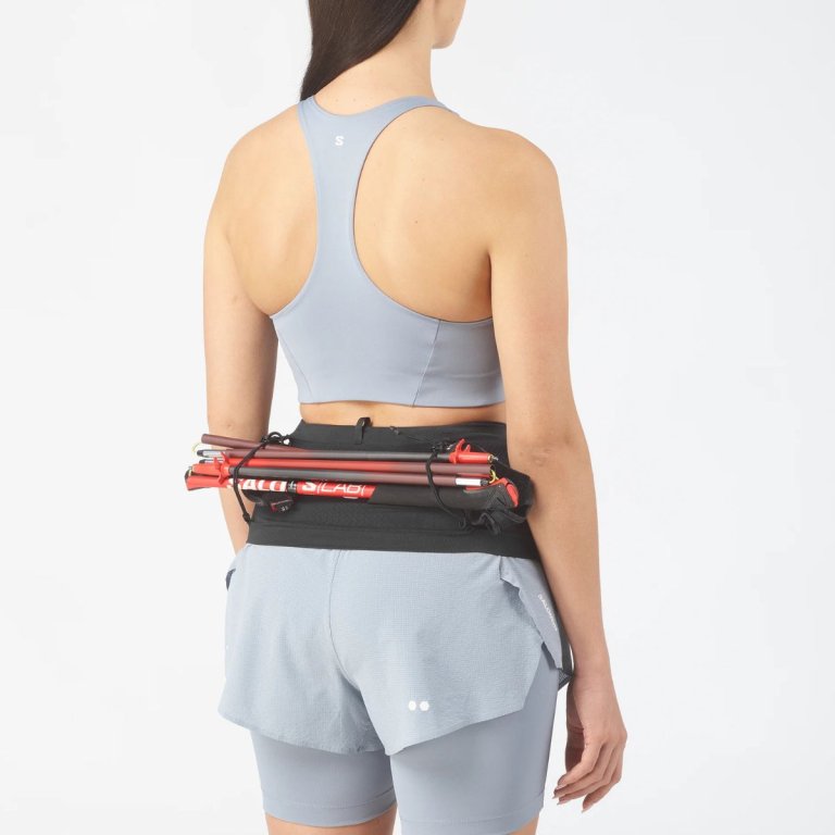 Біговий пояс Salomon Adv Skin Seamless Belt - чорний