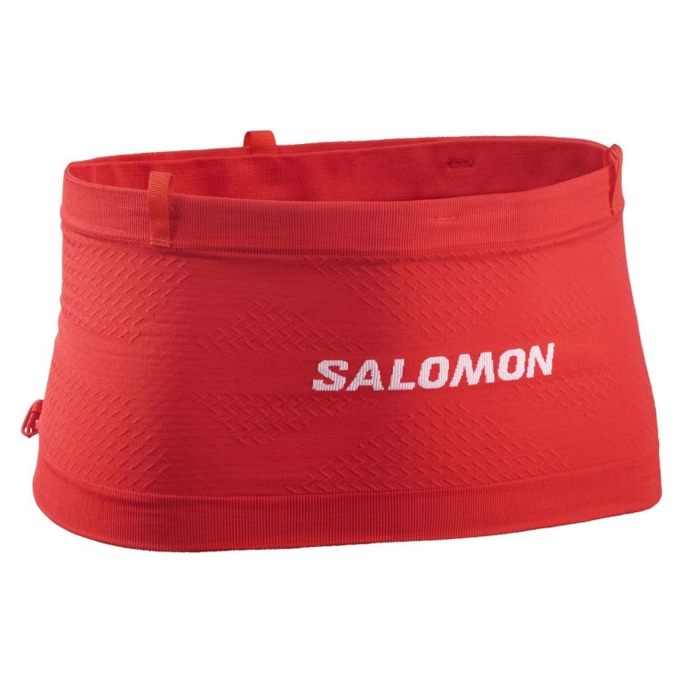 Безшовний пояс Salomon Adv Skin Seamless Belt - червоний
