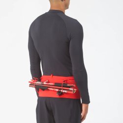 Безшовний пояс Salomon Adv Skin Seamless Belt - червоний