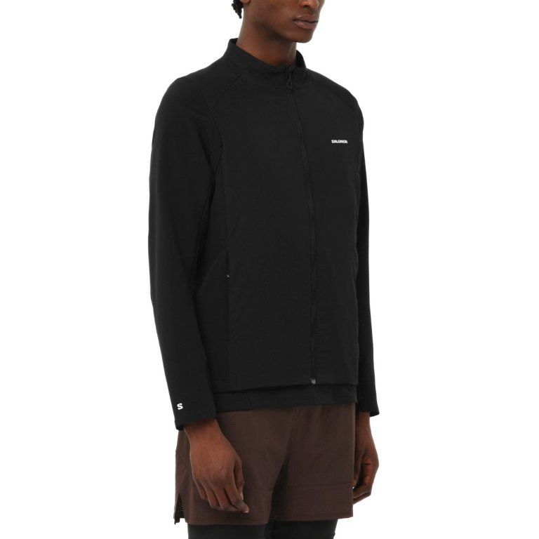 Куртка Salomon Mountain Flex Hybrid Jkt M - чорна