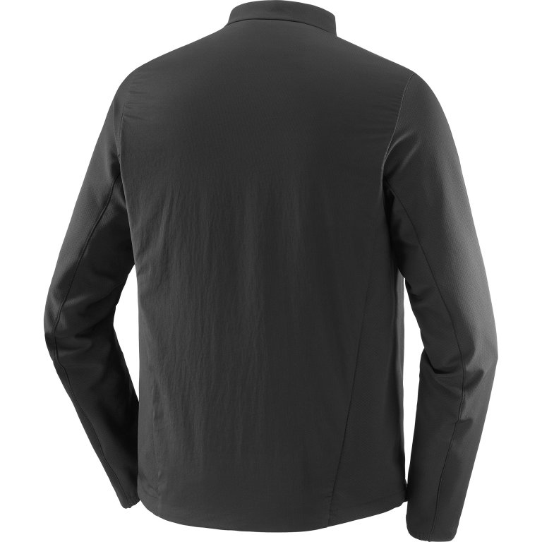 Куртка Salomon Mountain Flex Hybrid Jkt M - чорна