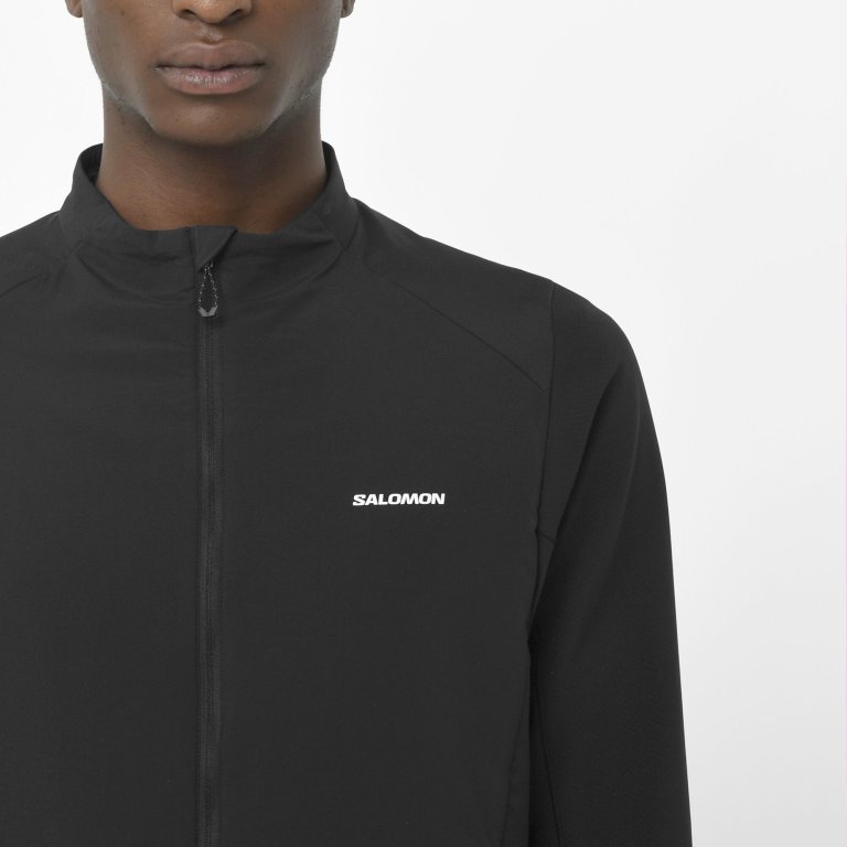 Куртка Salomon Mountain Flex Hybrid Jkt M - чорна