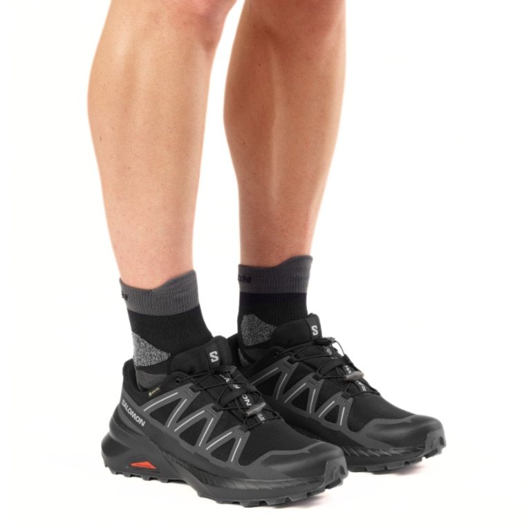 Кросівки Salomon Speedcross Peak GTX W - фіолетово/помаранчеві