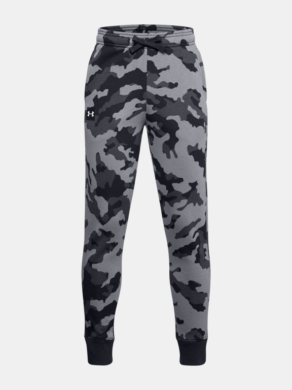 Штани Under Armour RIVAL FLEECE PRTD JOGGERS Jr black