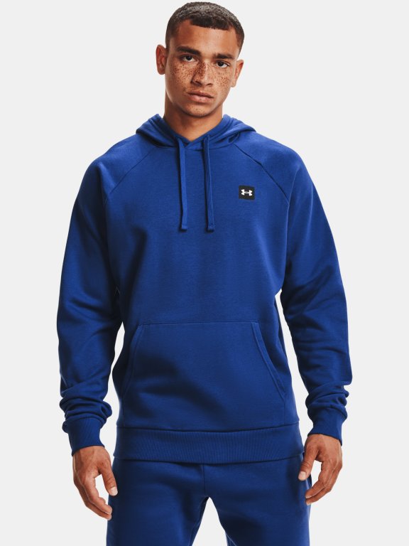 Mikina Under Armour Rival Fleece Hoodie M - modrá