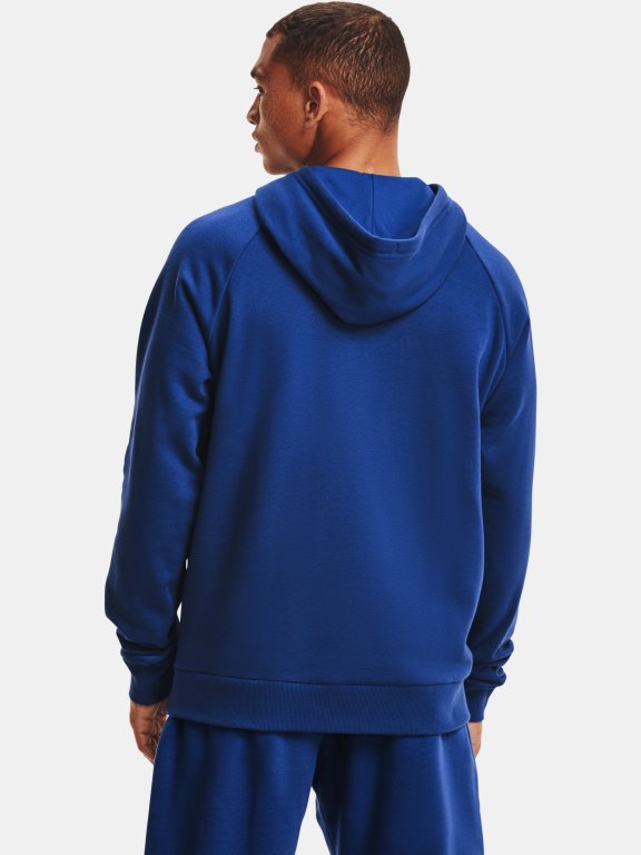 Mikina Under Armour Rival Fleece Hoodie M - modrá