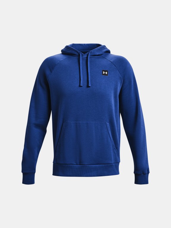 Mikina Under Armour Rival Fleece Hoodie M - modrá