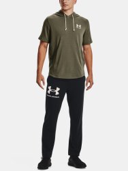 Mikina Under Armour Rival Terry LC SS HD Man Green