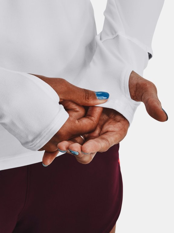 Футболка Under Armour Launch Pro Half Zip Wmn white