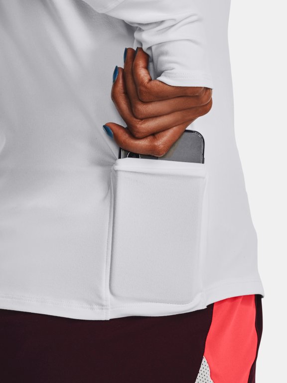 Футболка Under Armour Launch Pro Half Zip Wmn white