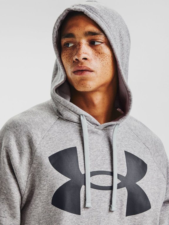 Світшот Under Armour Rival Fleece Big Logo M - сірий