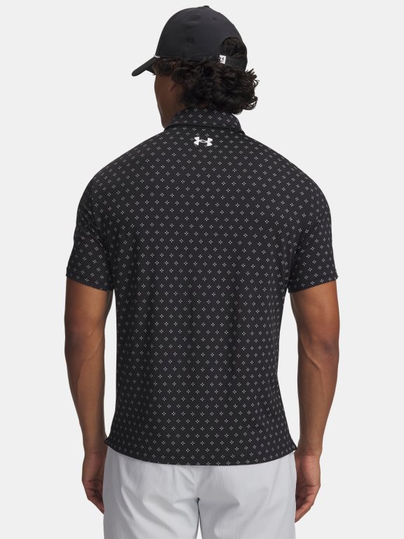 Футболка Under Armour Playoff 3.0 Printed Polo Man black